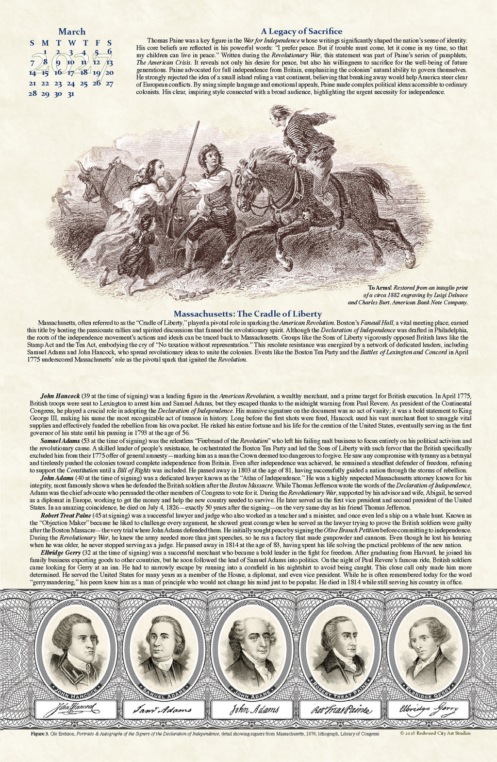 Signatures of Freedom: Portraits of the Signers of the Declaration of Independence (Pre-Order: Ships after June 5)