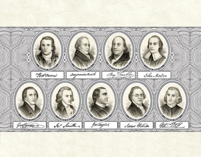 Signatures of Freedom: Portraits of the Signers of the Declaration of Independence (Pre-Order: Ships after June 5)