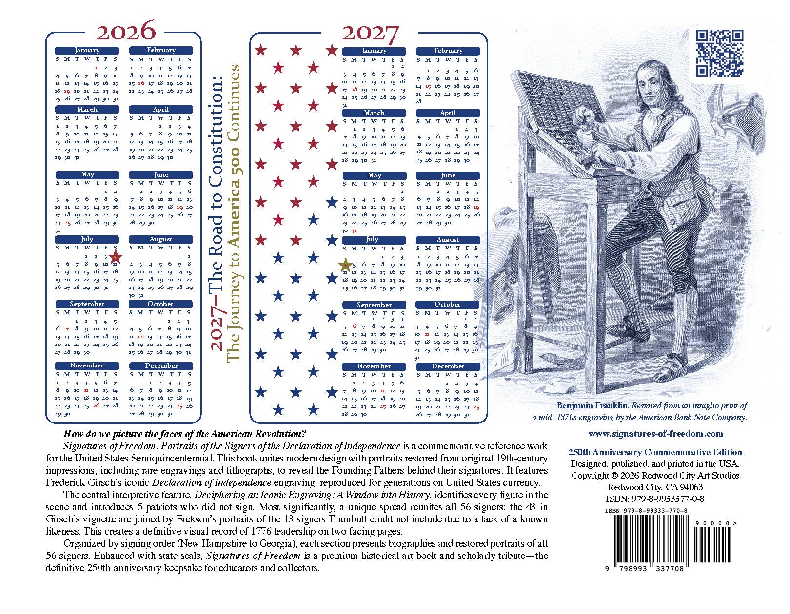 Signatures of Freedom: Portraits of the Signers of the Declaration of Independence (Pre-Order: Ships after June 5)