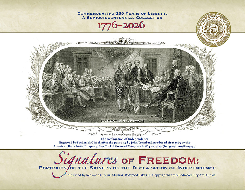 Signatures of Freedom: Portraits of the Signers of the Declaration of Independence (Pre-Order: Ships after June 5)